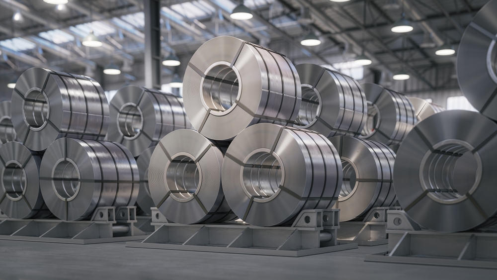 Rolls,Of,Metal,Sheet.,Zinc,,Aluminium,Or,Steel,Sheet,Rolls